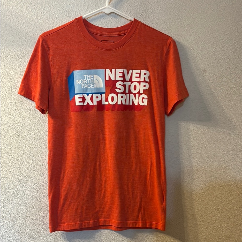 The North Face Orange Graphic T-Shirt